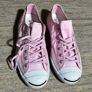 NWOB Converse X Jack Purcell Pastel Pink Low-Top Canvas Sneakers